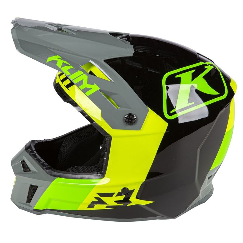 Klim F3 Helmet ECE Prizm Electrik Lemonade