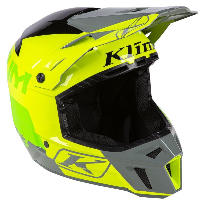 Klim F3 Helmet ECE Prizm Electrik Lemonade
