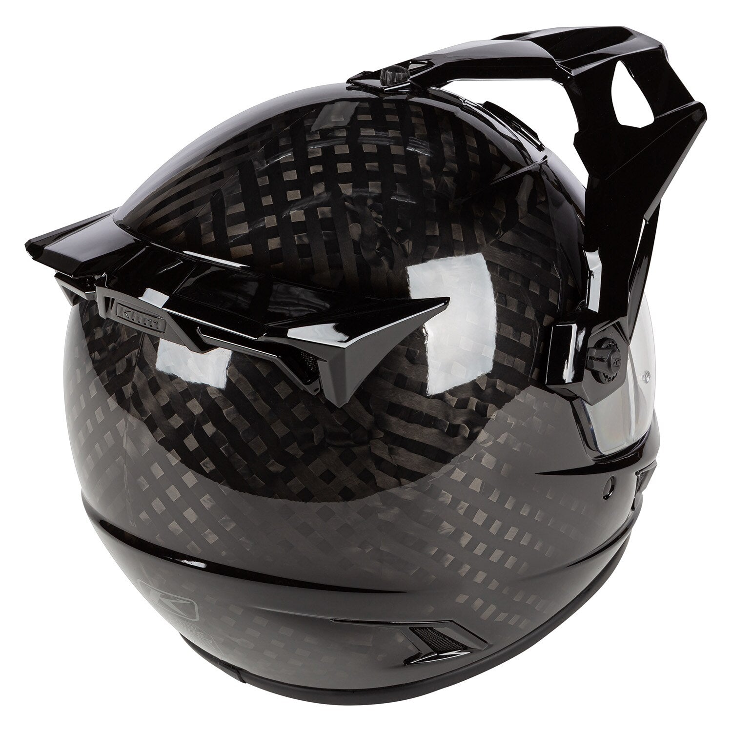 Klim Krios Karbon Adventure Helm ECE/DOT Gloss Karbon Black