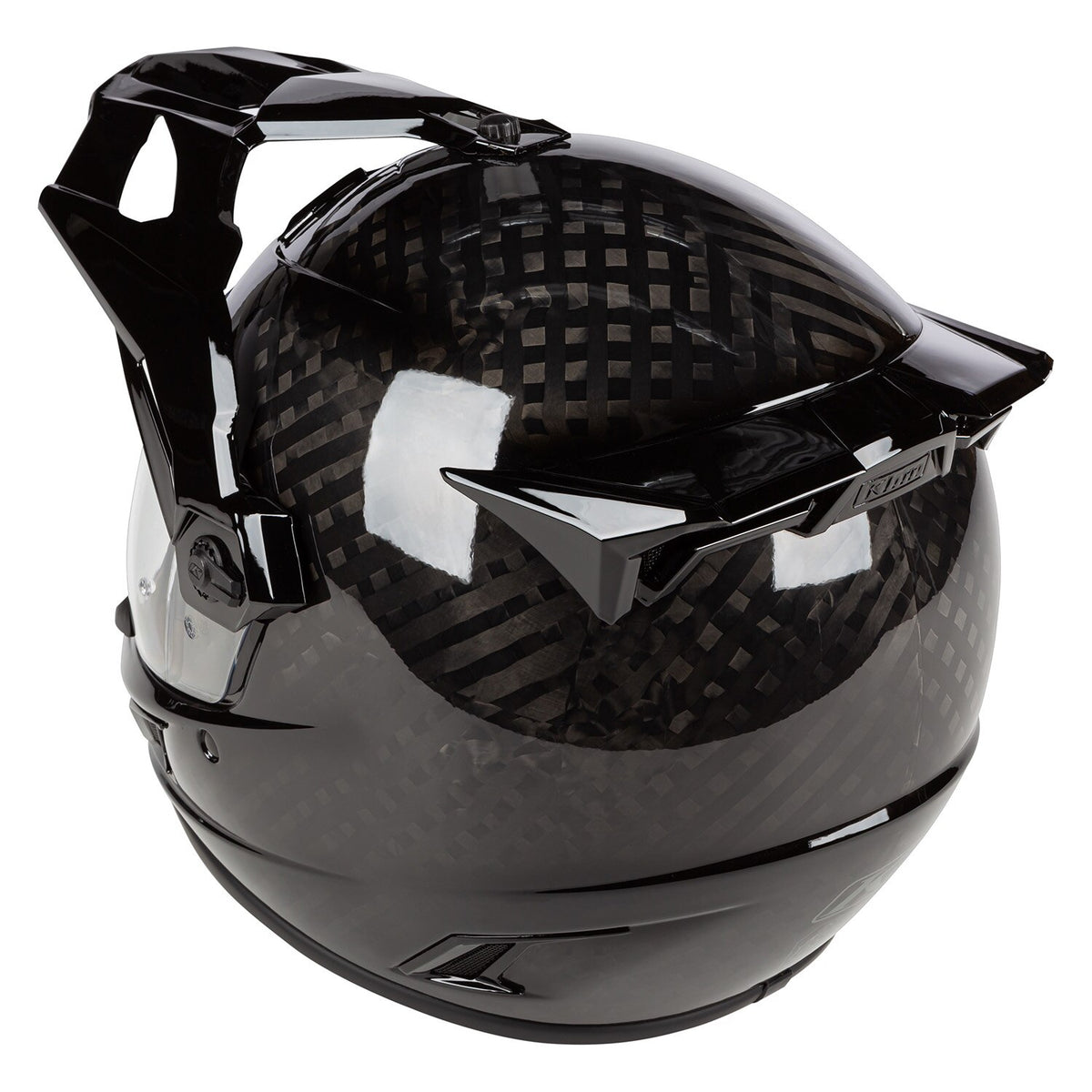 Klim Krios Karbon Adventure Helm ECE/DOT Gloss Karbon Black