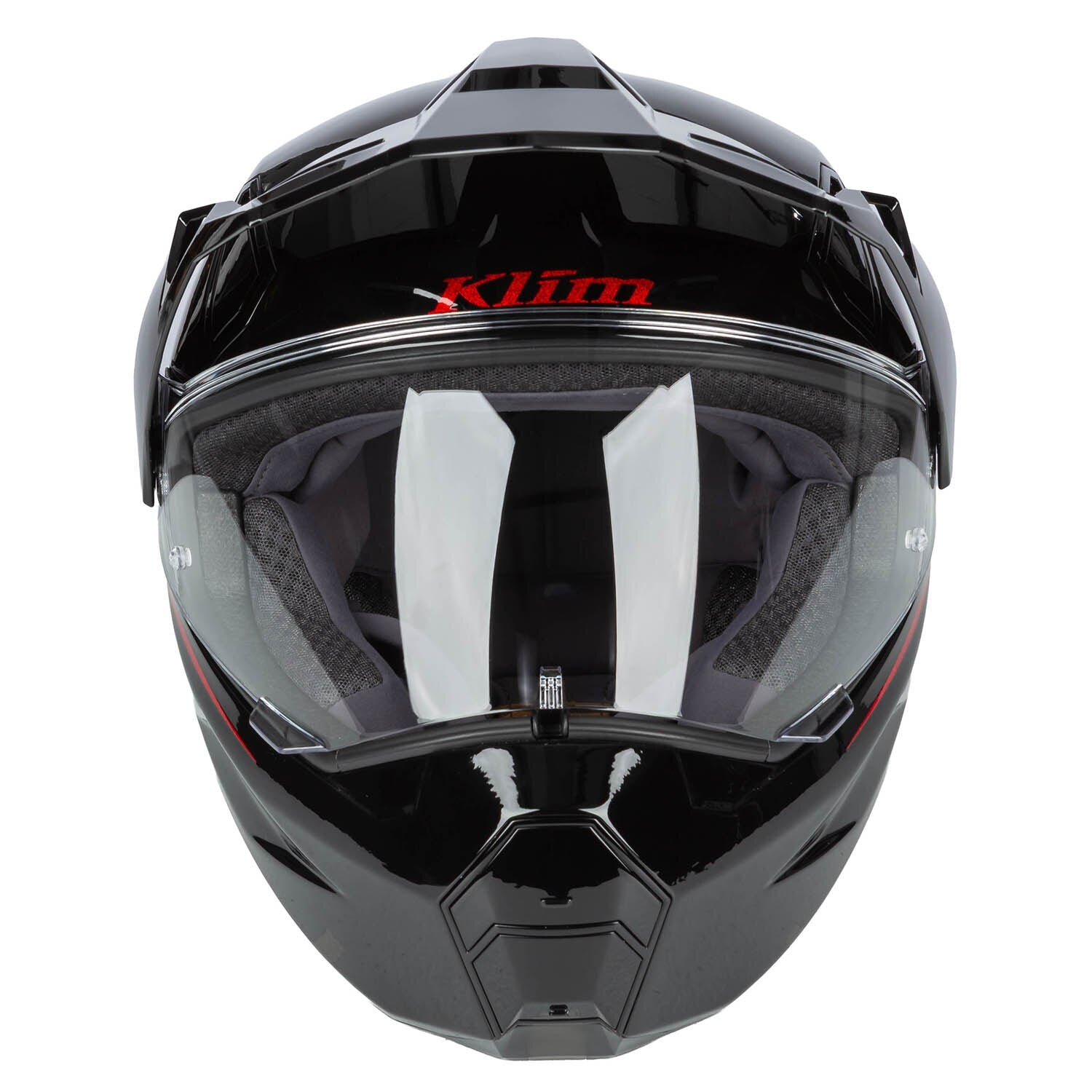 Klim X1 Alpha Helm ECE/DOT Quanta Gloss Black - Fiery Red