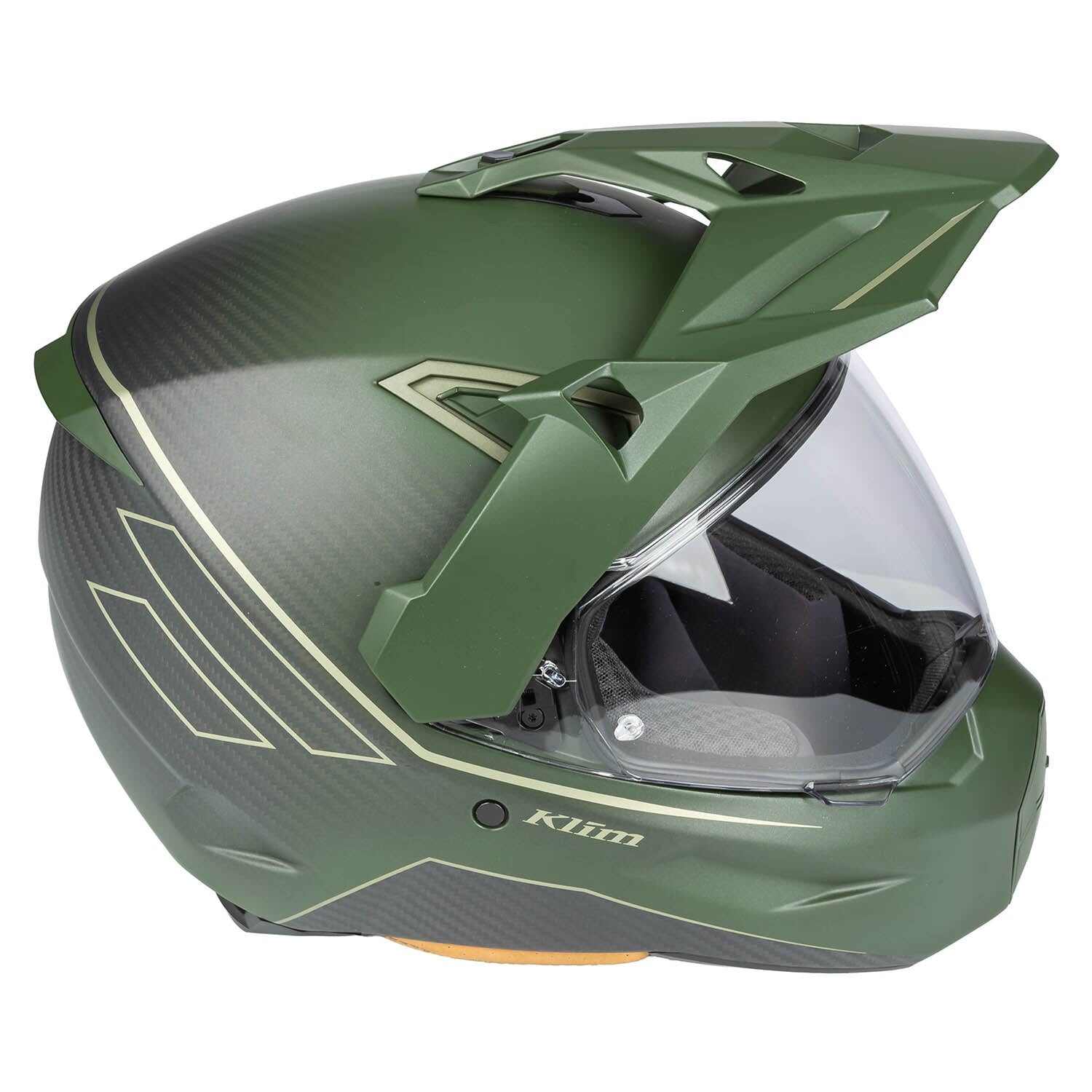 Klim X1 Alpha Helm ECE/DOT Quanta Matte Rifle Green - Oil Green