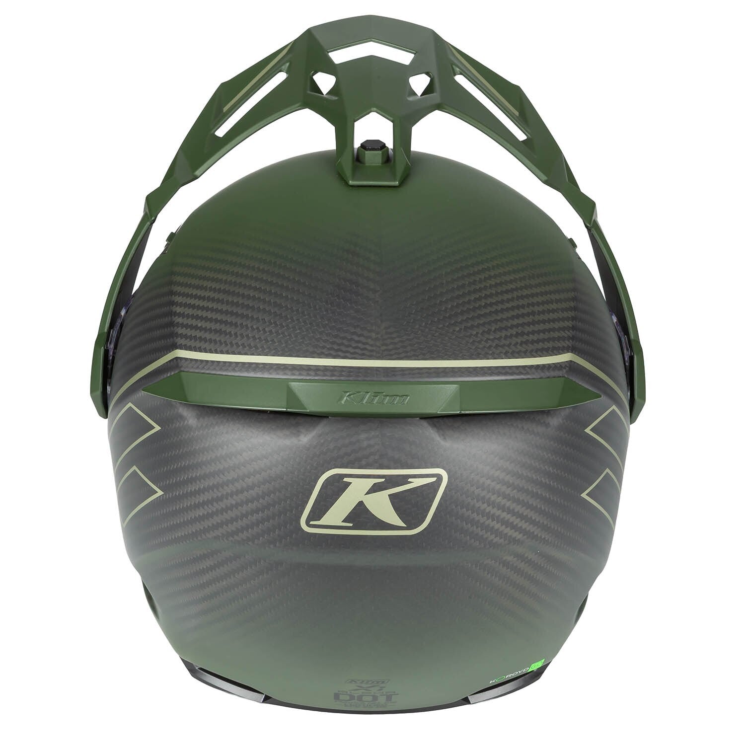 Klim X1 Alpha Helm ECE/DOT Quanta Matte Rifle Green - Oil Green