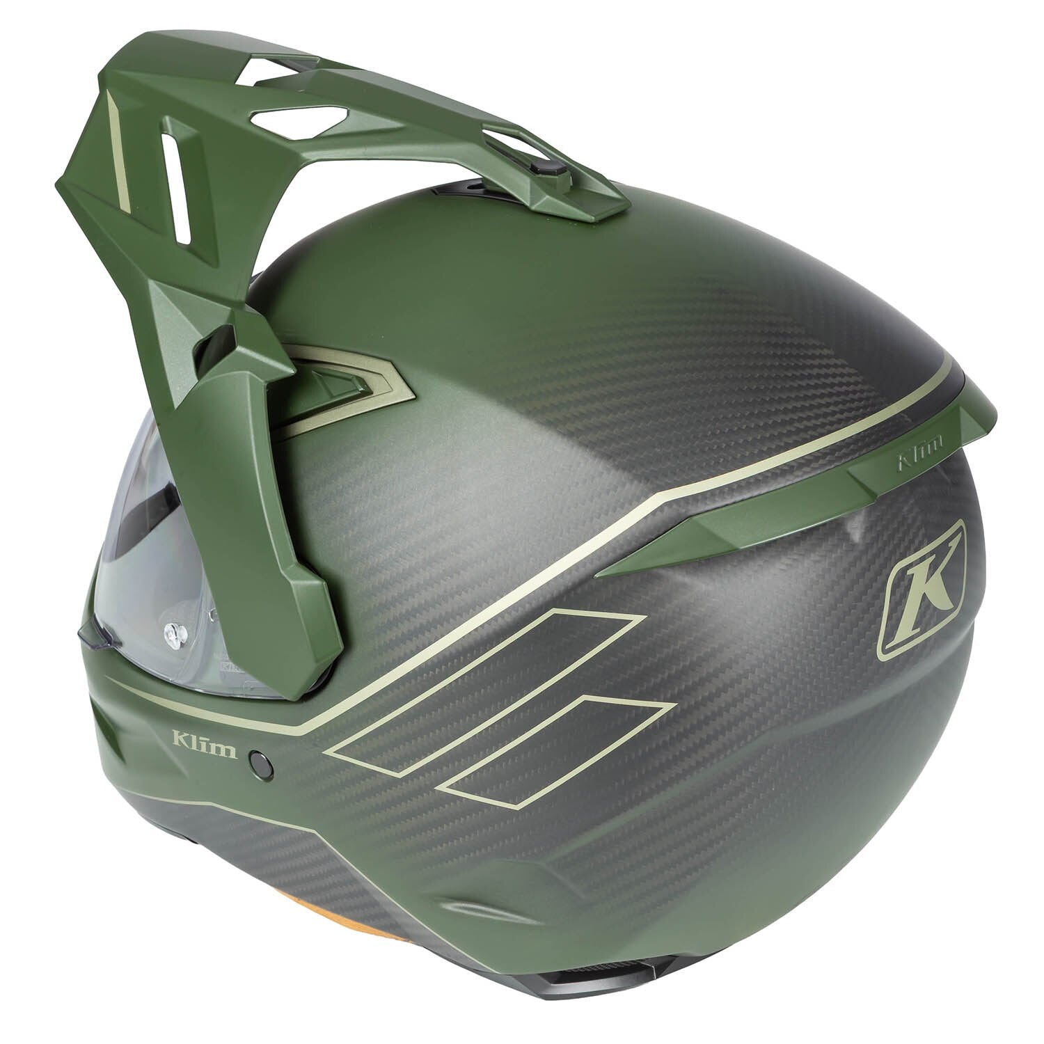 Klim X1 Alpha Helm ECE/DOT Quanta Matte Rifle Green - Oil Green