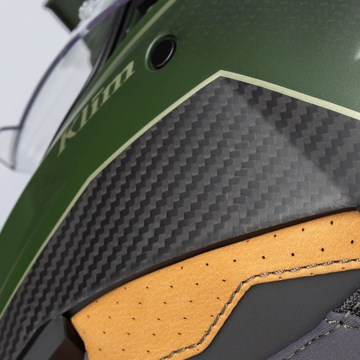 Klim X1 Alpha Helm ECE/DOT Quanta Matte Rifle Green - Oil Green