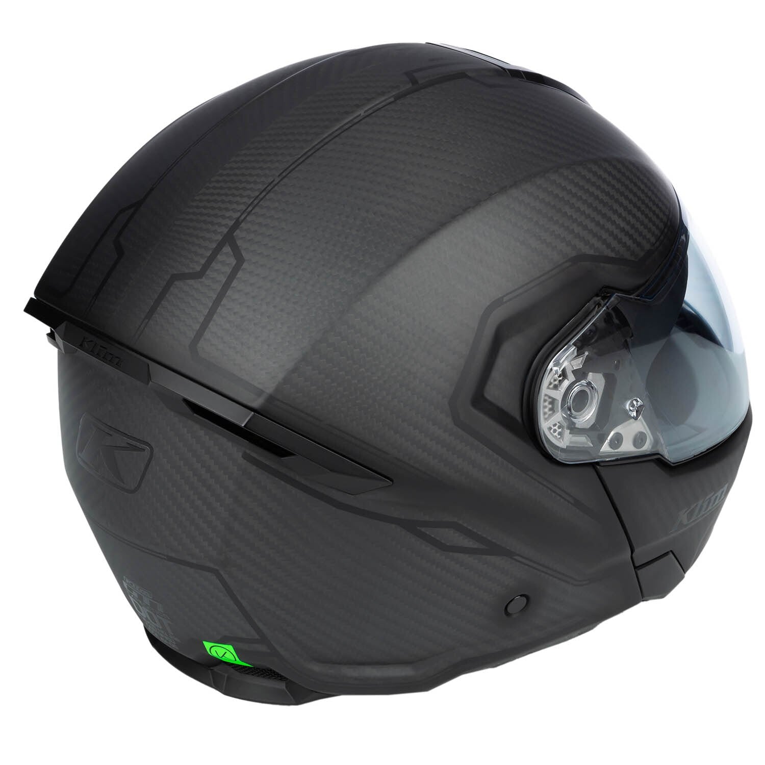 Klim GT1 Expedition Helm ECE/DOT Carbon Matte Black