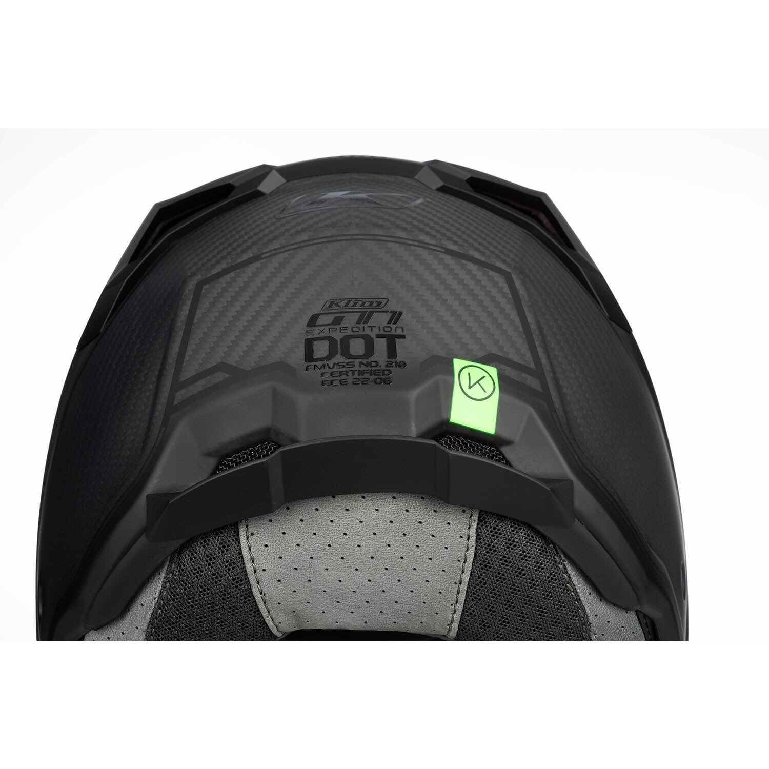 Casque Klim GT1 Expedition ECE/DOT Carbon Matte Black