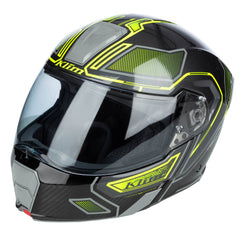 Casque Klim GT1 Expedition ECE/DOT Encrypted Gloss Asphalt - Hi-Vis