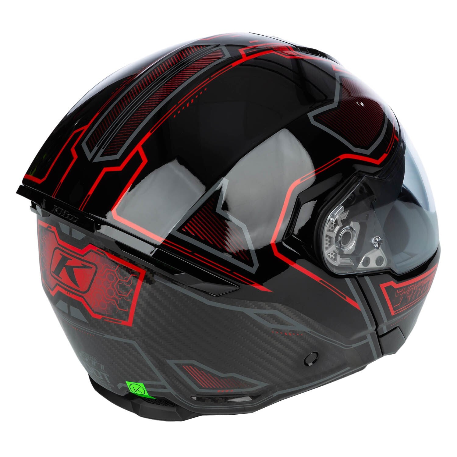 Klim GT1 Expedition Helm ECE/DOT Encrypted Gloss Black - Redrock