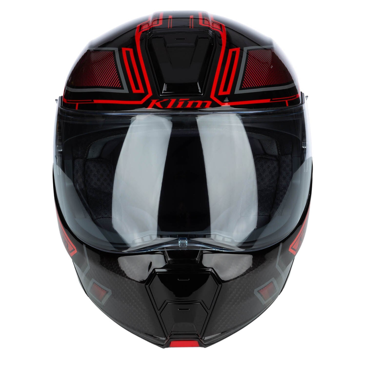 Klim GT1 Expedition Helm ECE/DOT Encrypted Gloss Black - Redrock