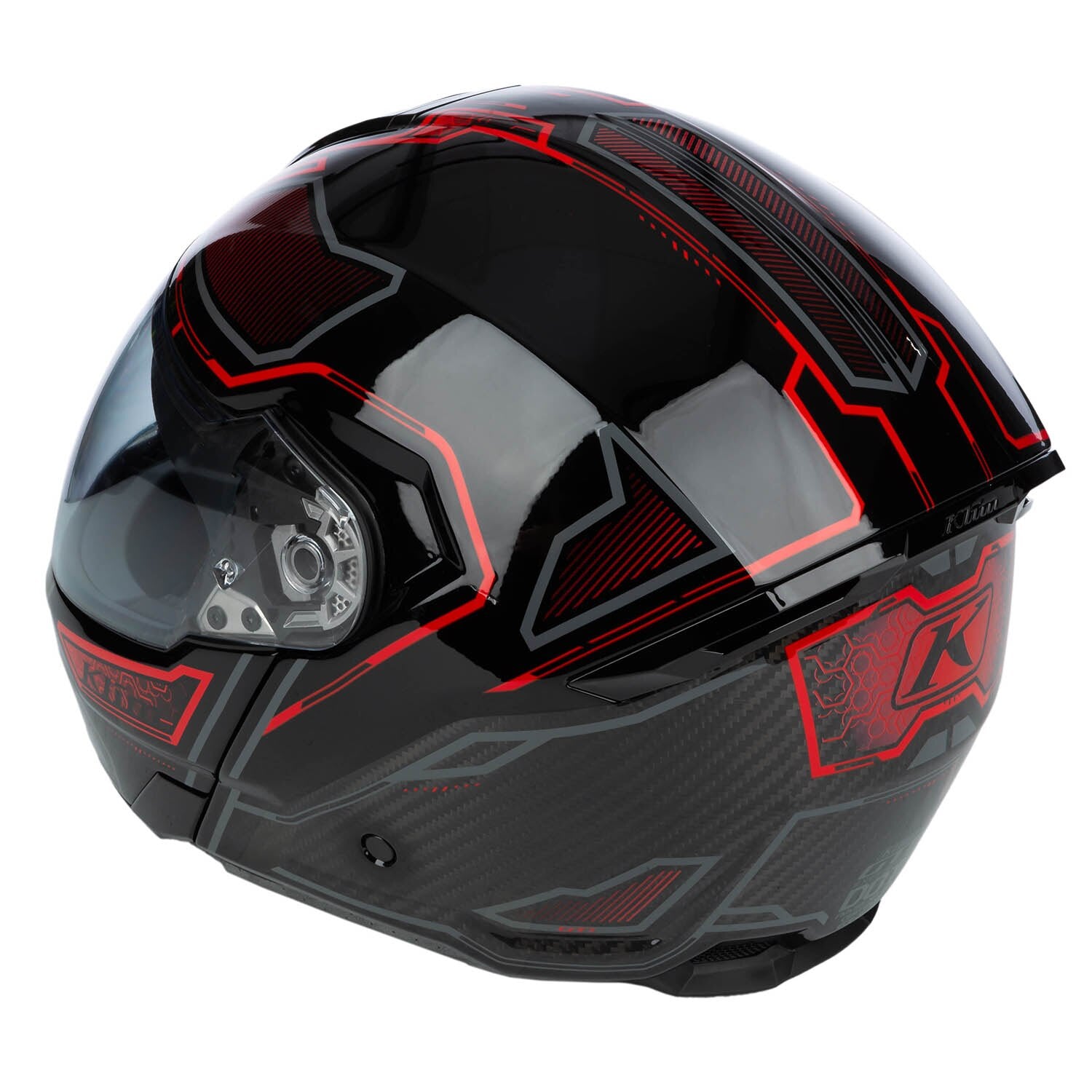 Klim GT1 Expedition Helm ECE/DOT Encrypted Gloss Black - Redrock