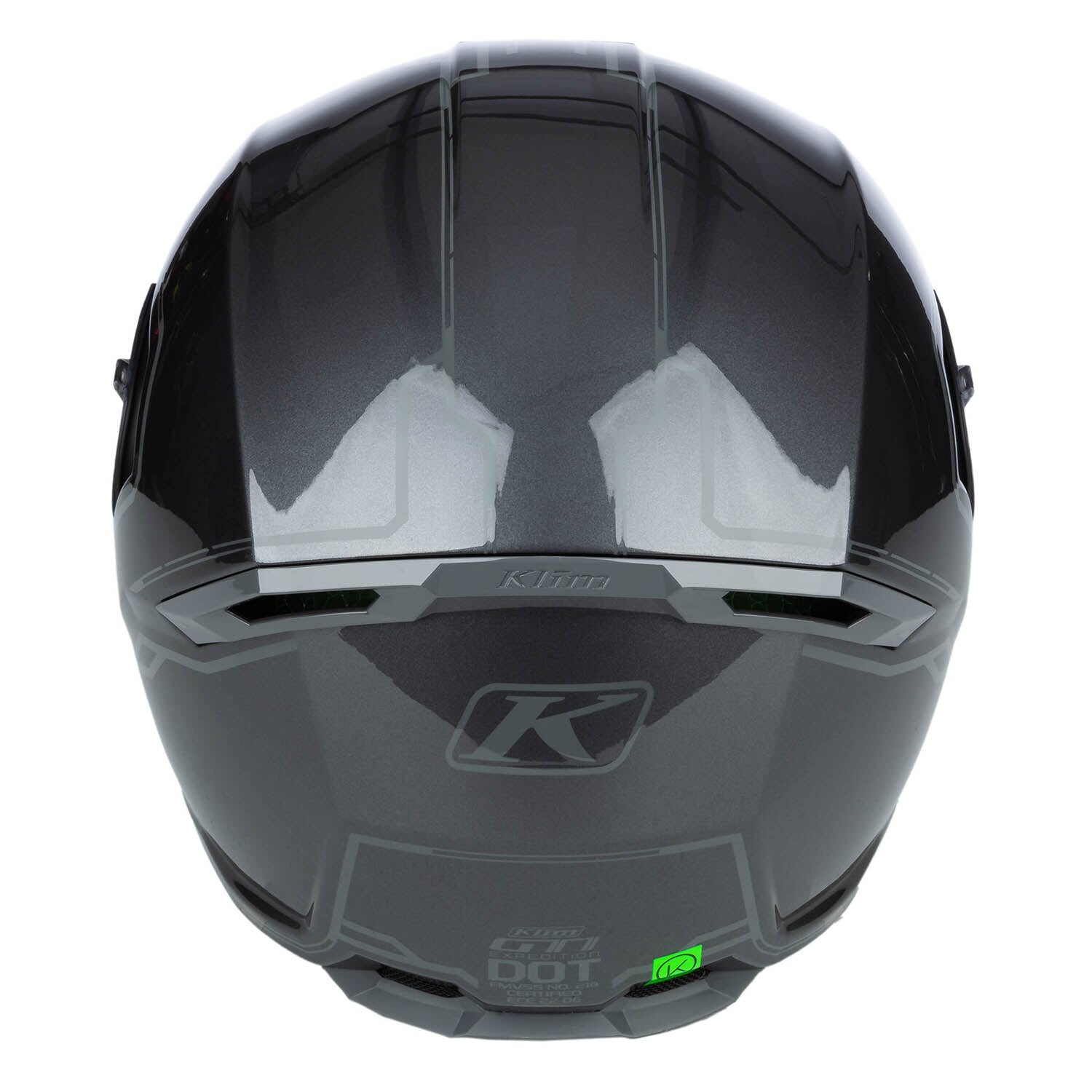 Klim GT1 Expedition Helm ECE/DOT Gloss Metallic Asphalt
