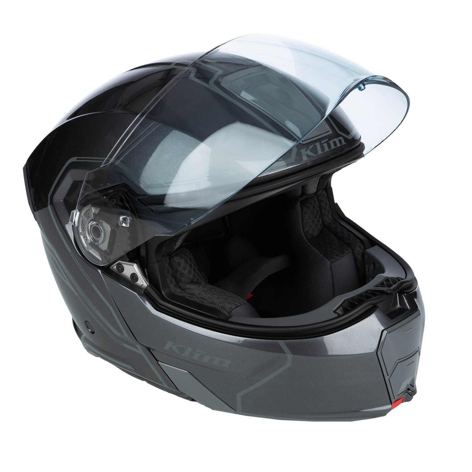 Klim GT1 Expedition Helm ECE/DOT Gloss Metallic Asphalt