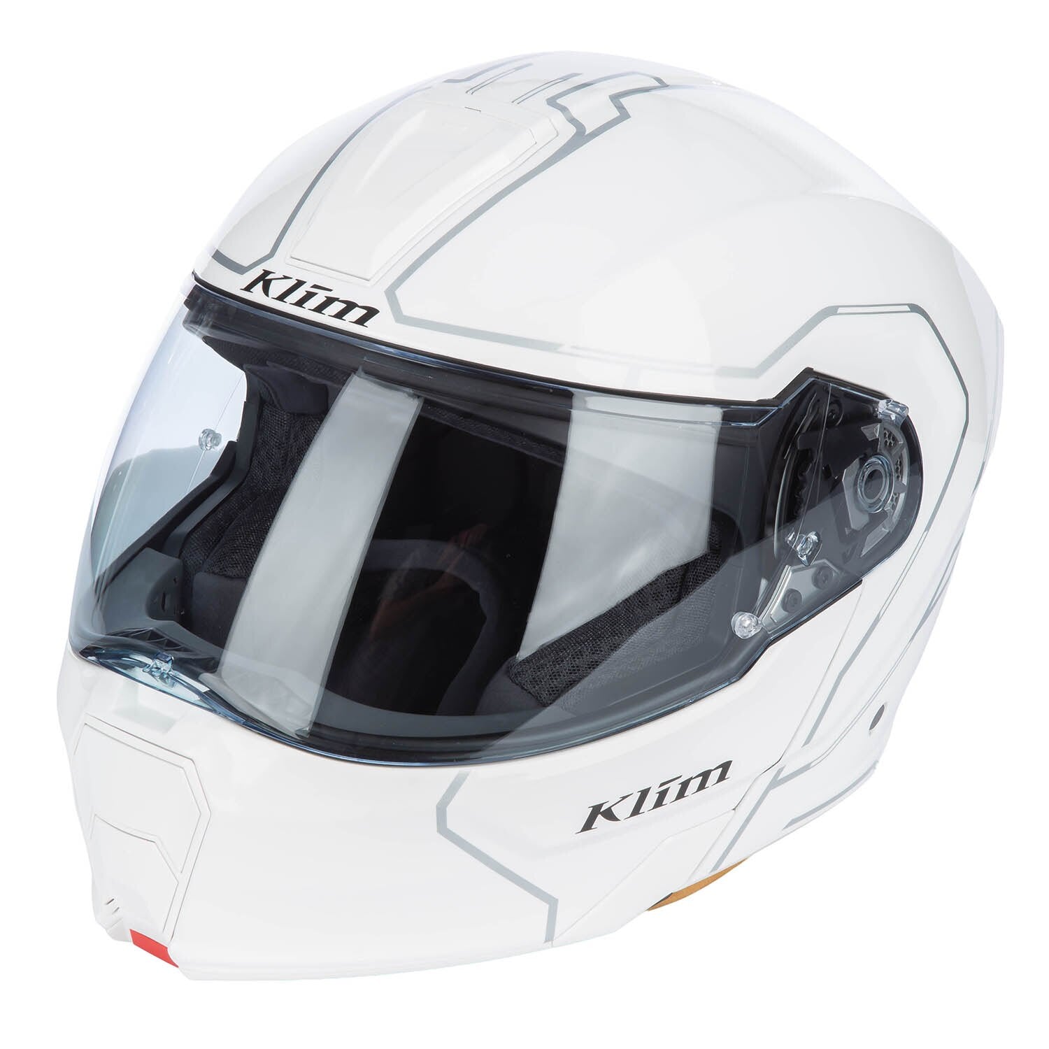 Klim GT1 Expedition Helm ECE/DOT Gloss White