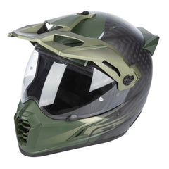 Klim Krios Pro Helmet ECE/DOT Echo Matte Black - Rifle Green - Oil Green