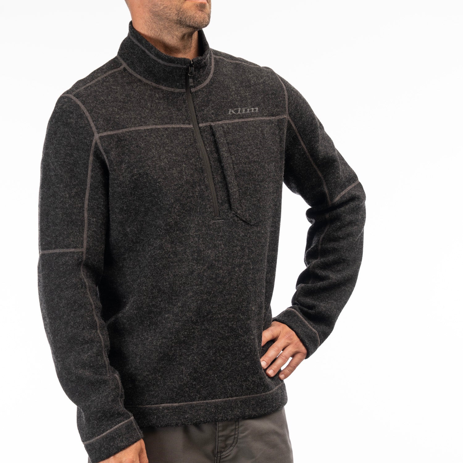 Klim Bighorn Canyon Wool Fleece 1/4 Zip