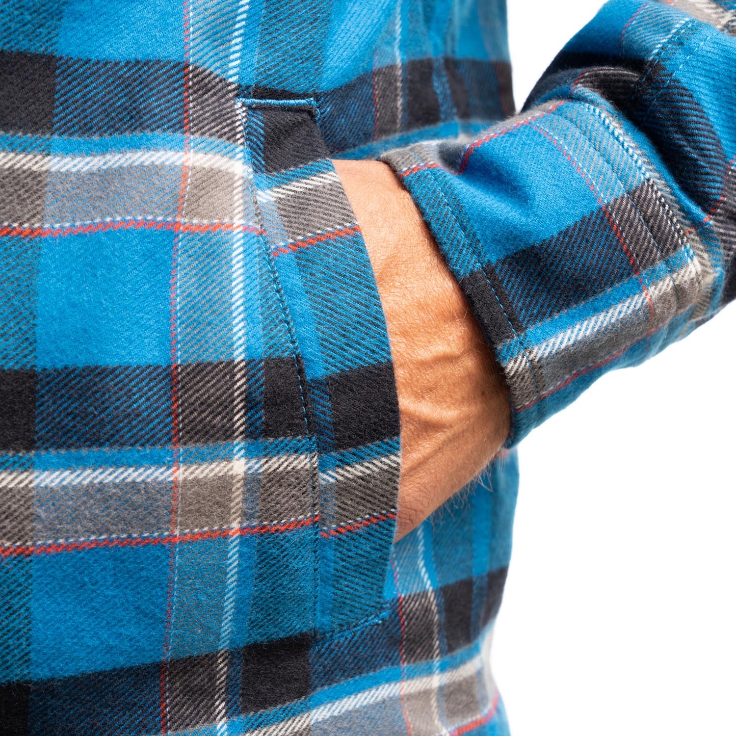 Klim Targhee Fleece Lined Flannel Hoodie