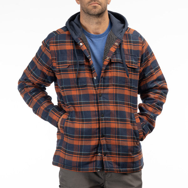 Klim Targhee Fleece Lined Flannel Hoodie