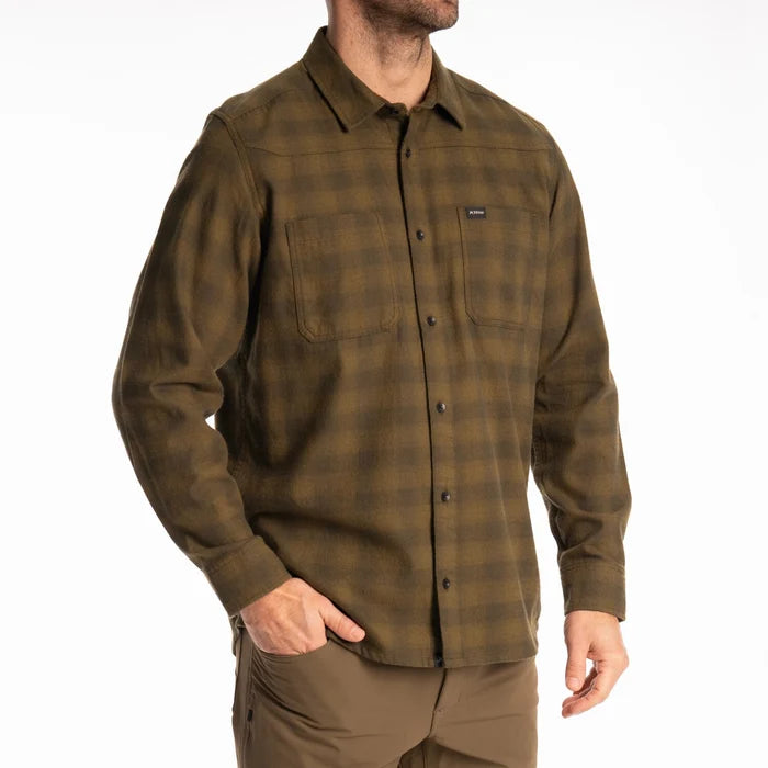 Chemise en flanelle Klim Table Rock Midweight bleu impérial Monument 3XL