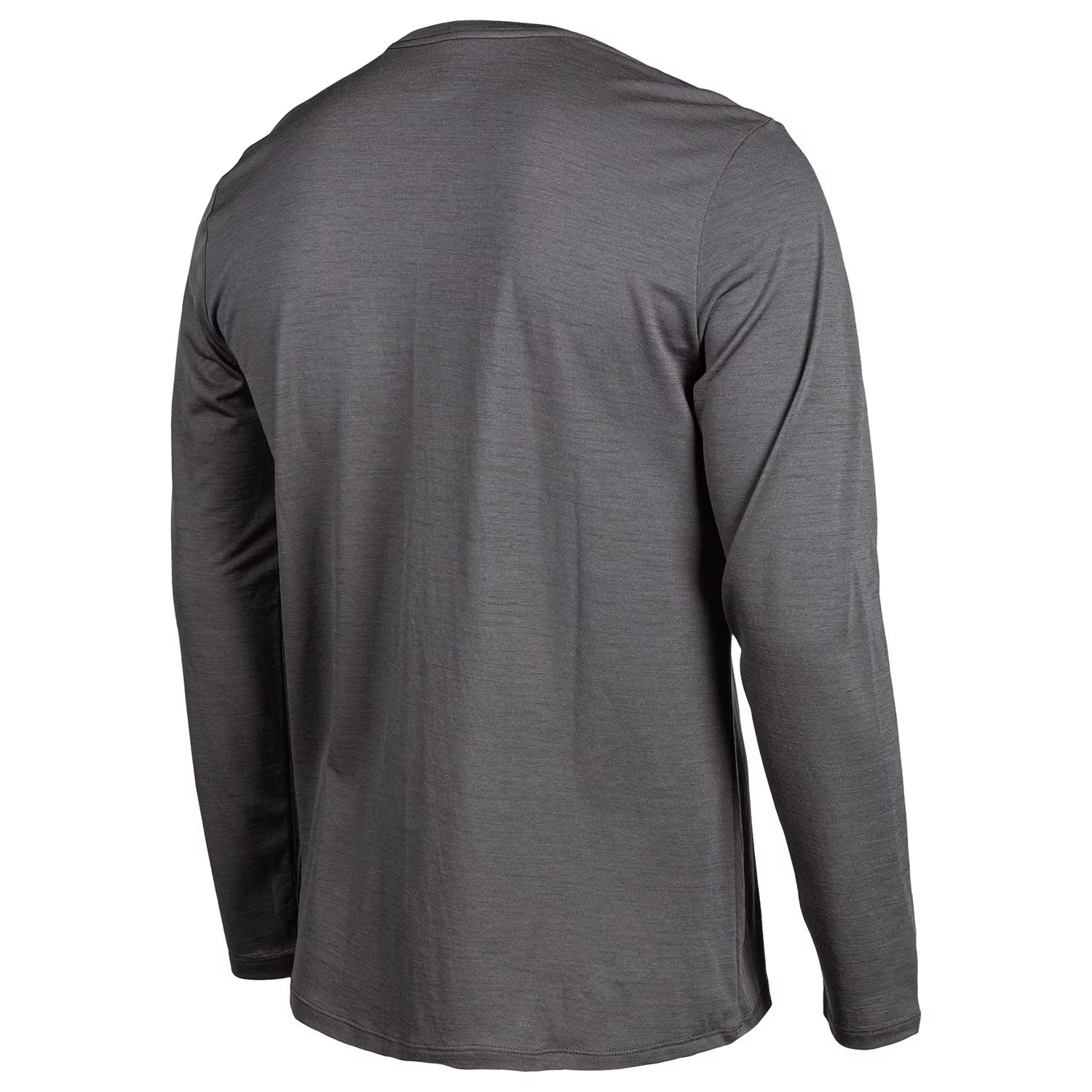 Shirt à manches longues Klim Teton en laine mérinos noire