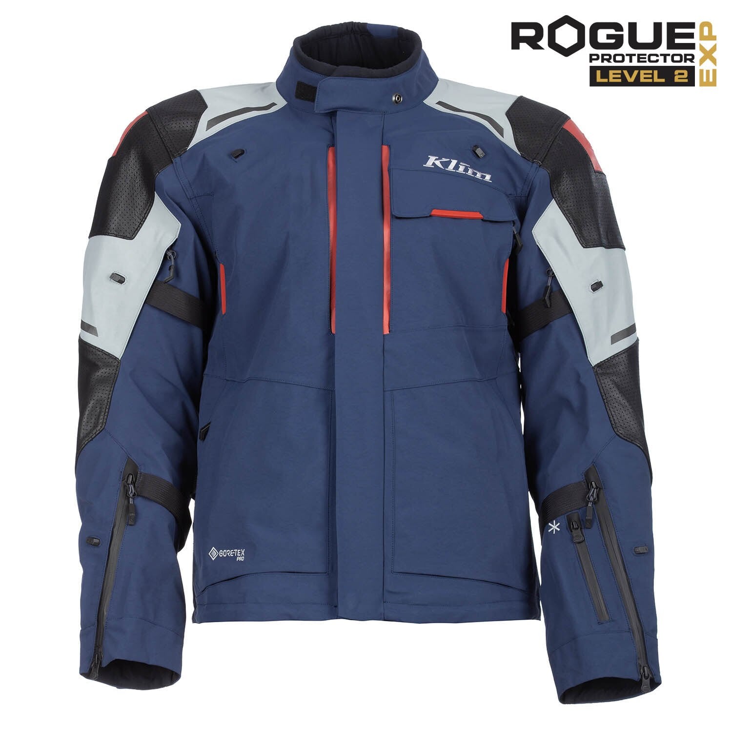 Klim Kodiak Jacket Dress Blues - Red Oxide Gen 4