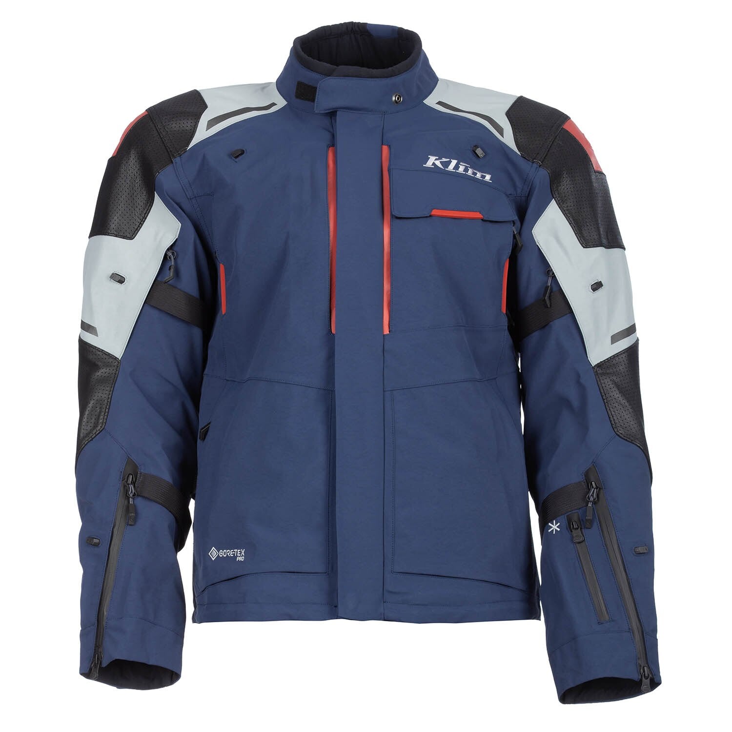 Klim Kodiak Jacke Dress Blues - Red Oxide Gen 4
