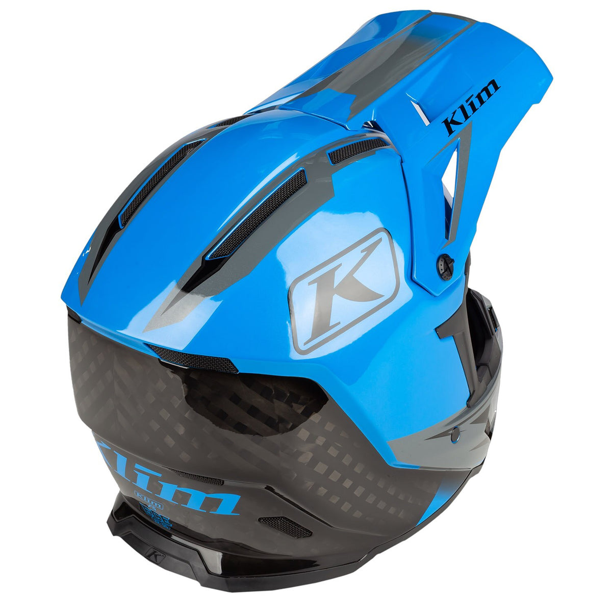 Klim F5 Helm ECE Legion Electric Blue Lemonade