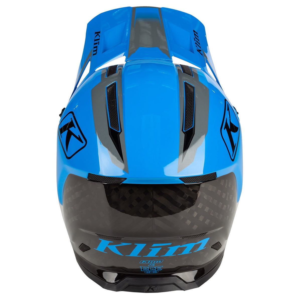 Klim F5 Helm ECE Legion Electric Blue Lemonade