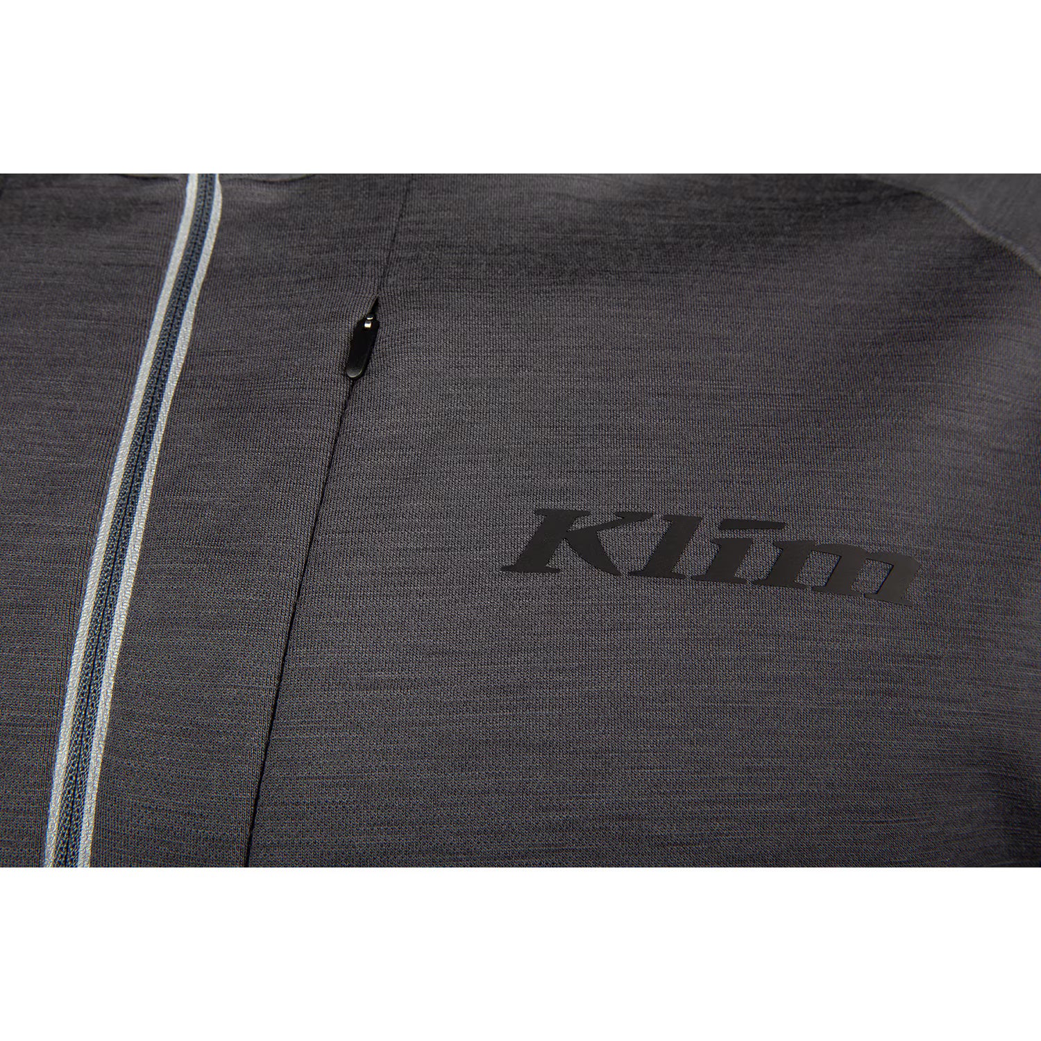 Klim Teton Laine Mérinos 1/4 Zip Bleu Marine