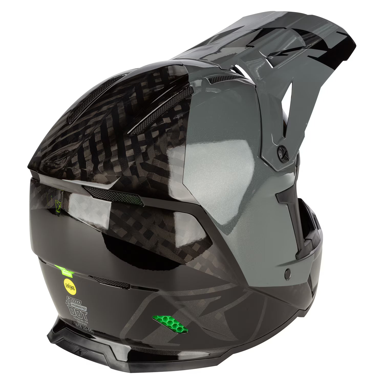 Klim F5 Koroyd Helm ECE/DOT Ascent Asphalt