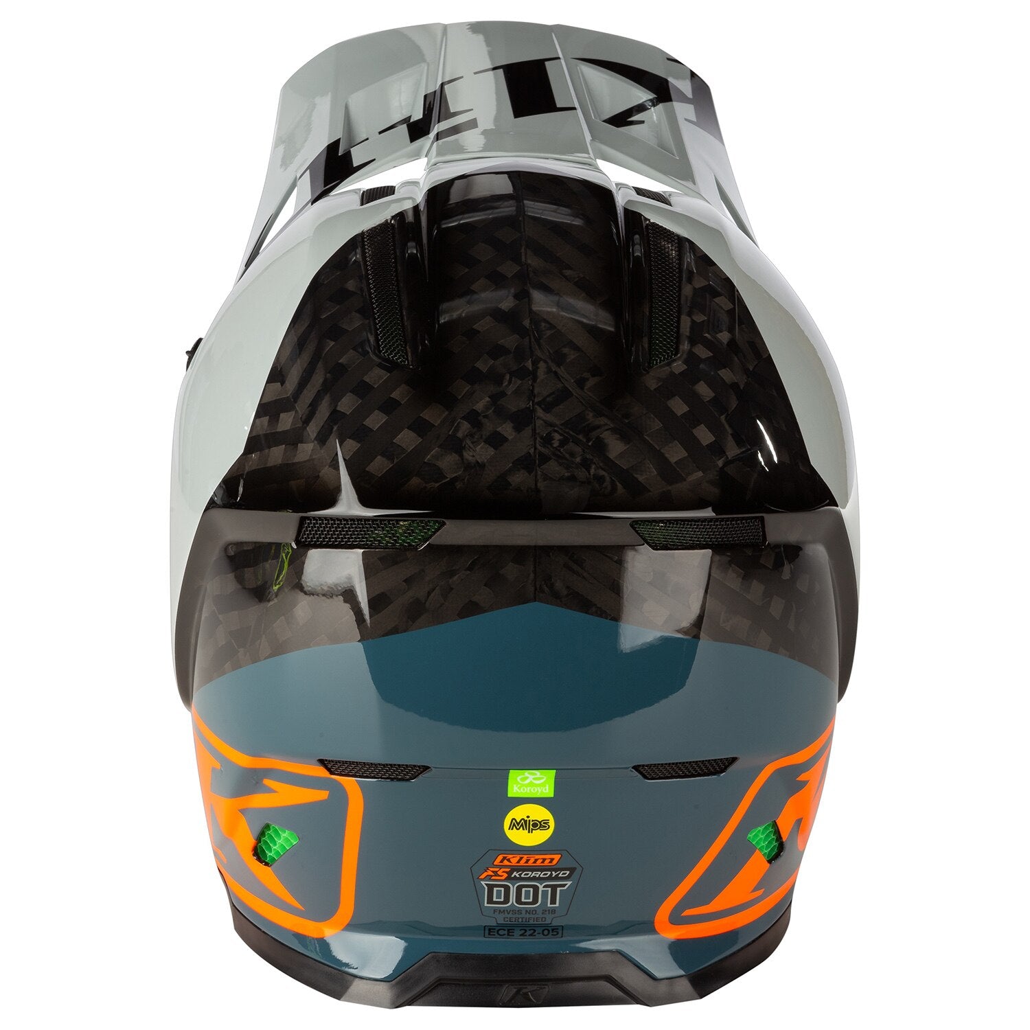 Klim F5 Koroyd Helm ECE/DOT Ascent Striking Petrol
