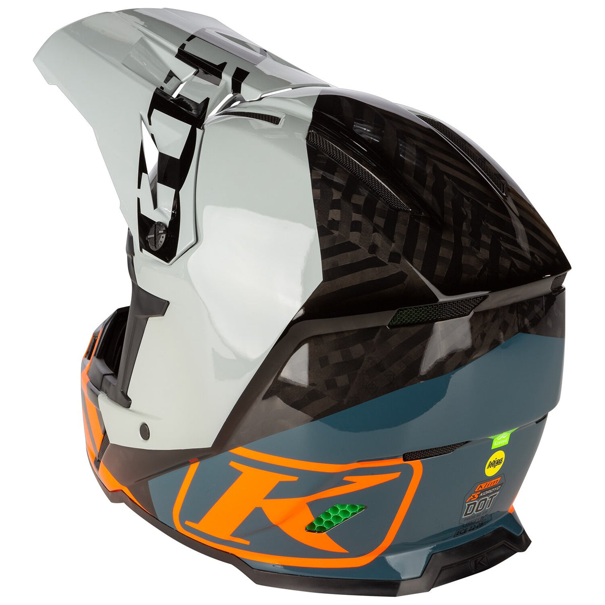 Klim F5 Koroyd Helm ECE/DOT Ascent Striking Petrol