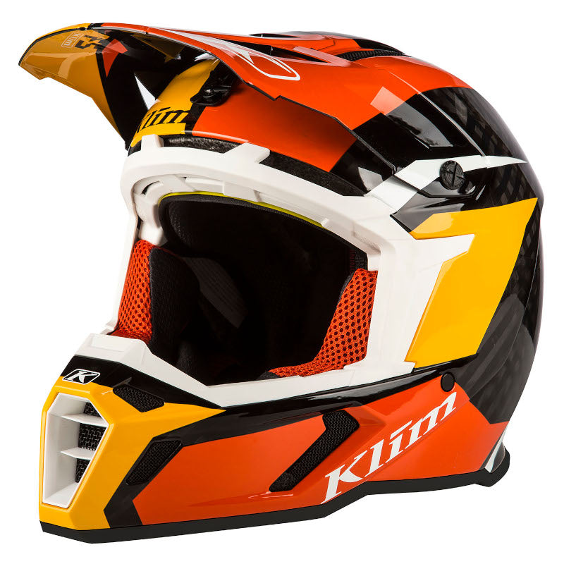 Klim F5 Helmet ECE/DOT Koroyd Chasm Orange