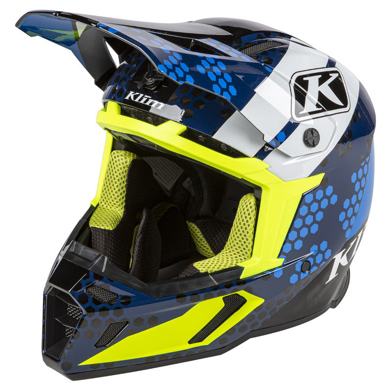 Klim F5 Helmet ECE/DOT Koroyd Tactic Kinetik Blue