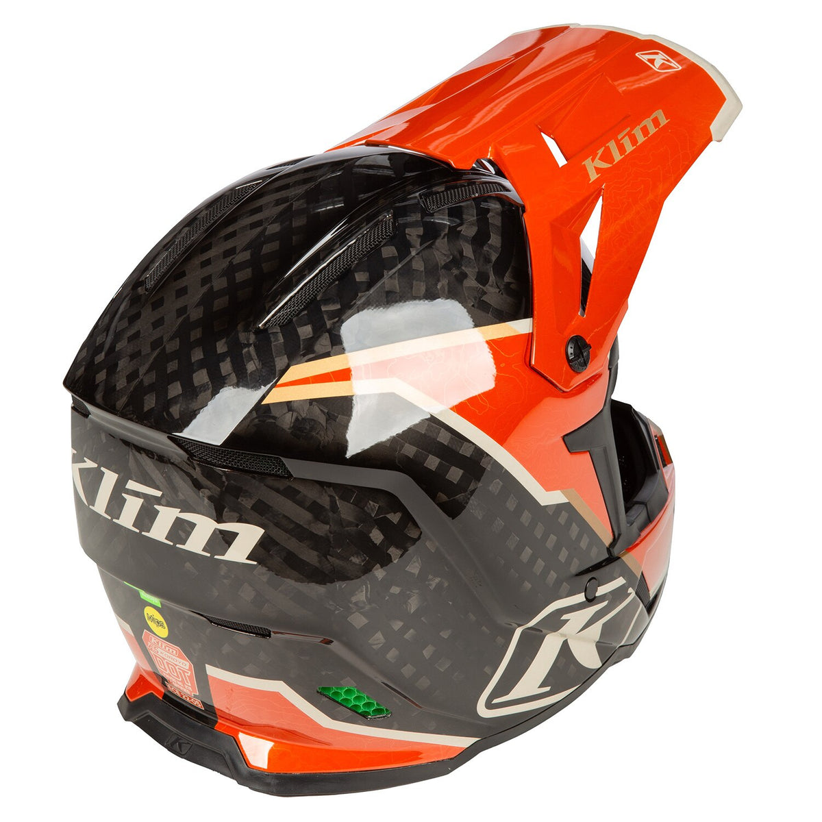 Klim F5 Koroyd Helm ECE/DOT Topo Potter's Clay