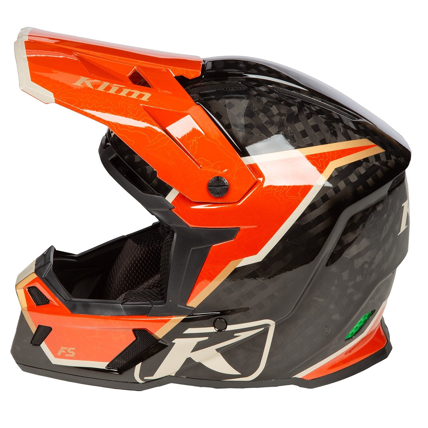 Klim F5 Koroyd Helm ECE/DOT Topo Potter's Clay