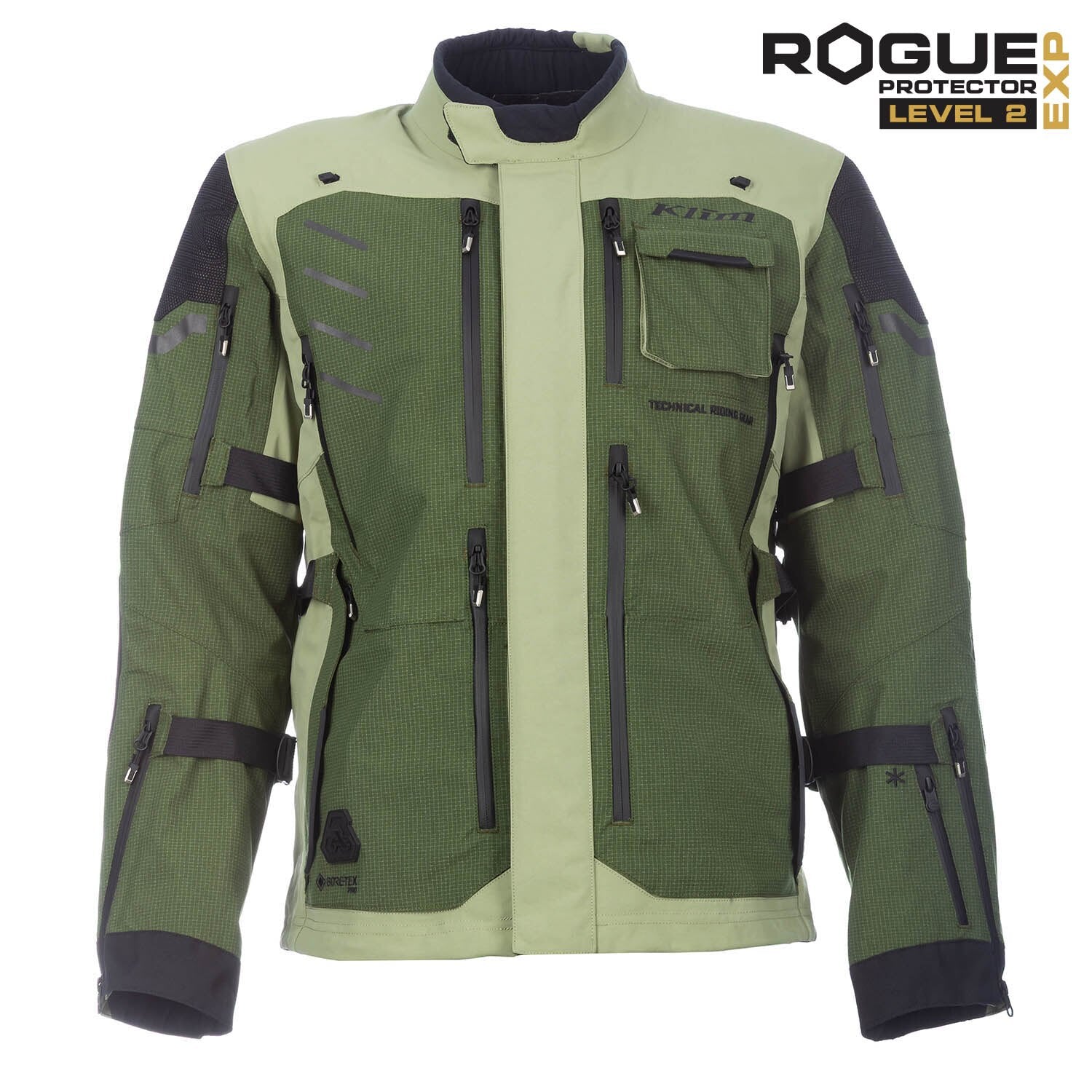 Klim Badlands Pro A3 Jacket Rifle Green - Oil Green Gen 3