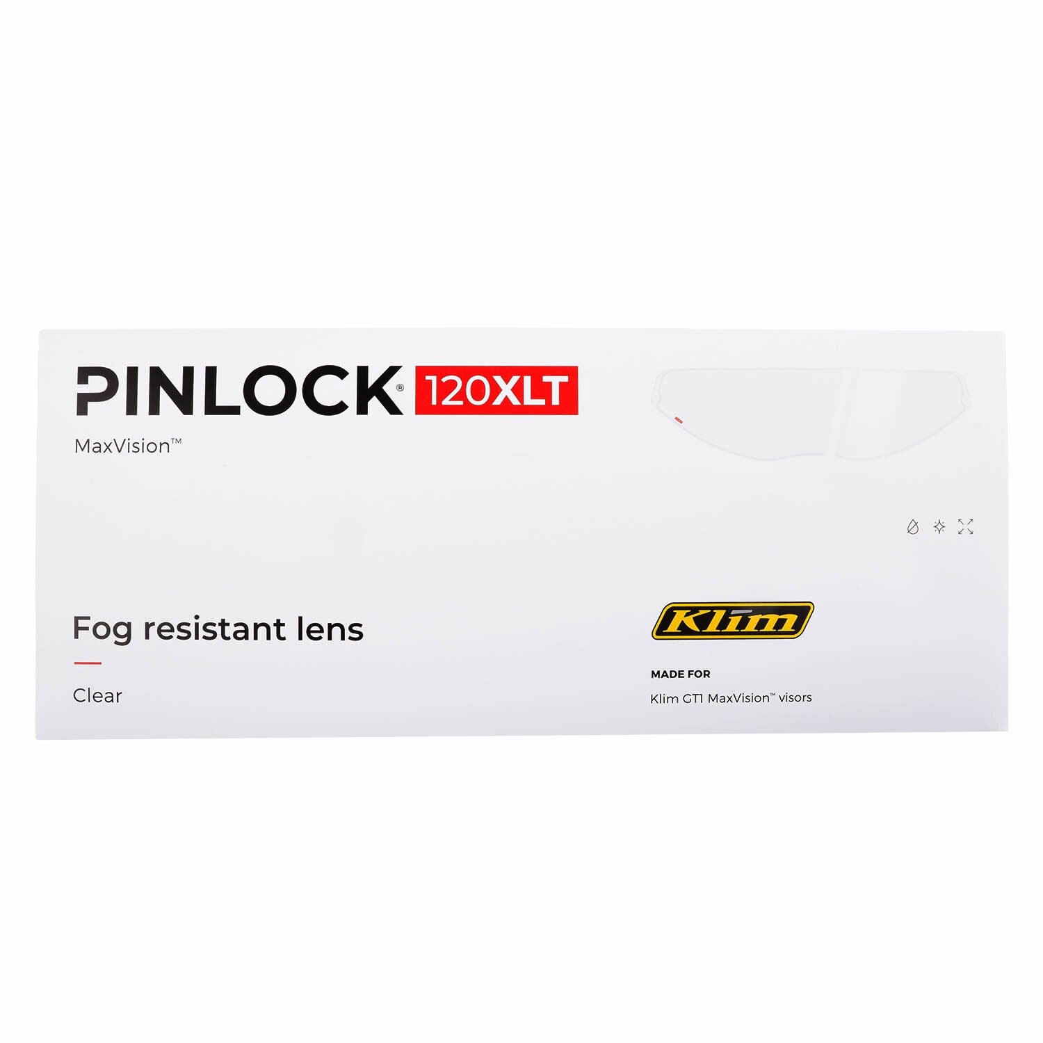 Klim GT1 Expedition Pinlock® 120 XLT MaxVision Antibeschlaglinse