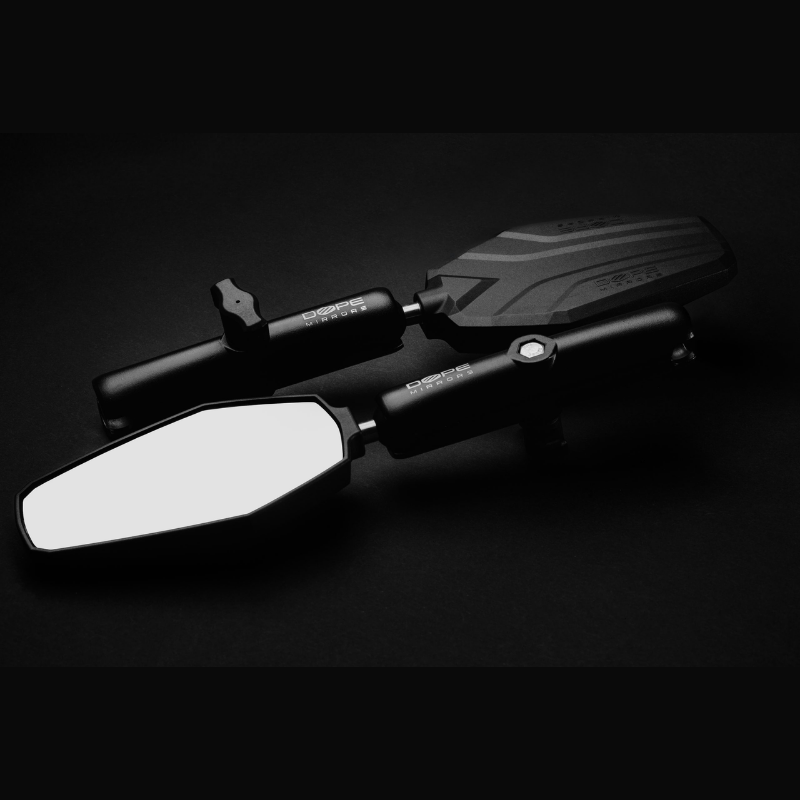 DOPE Mirrors – Road-Legal Motorcycle Mirrors