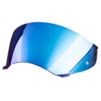 Dark Smoke Blue Mirrored