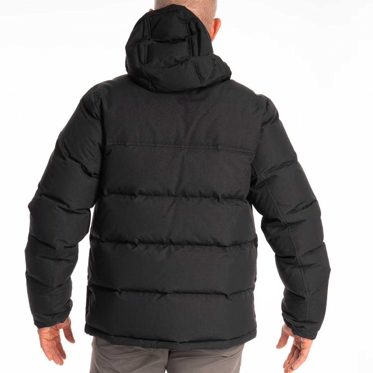 Klim Sawtooth Down Hooded Jacke – Black