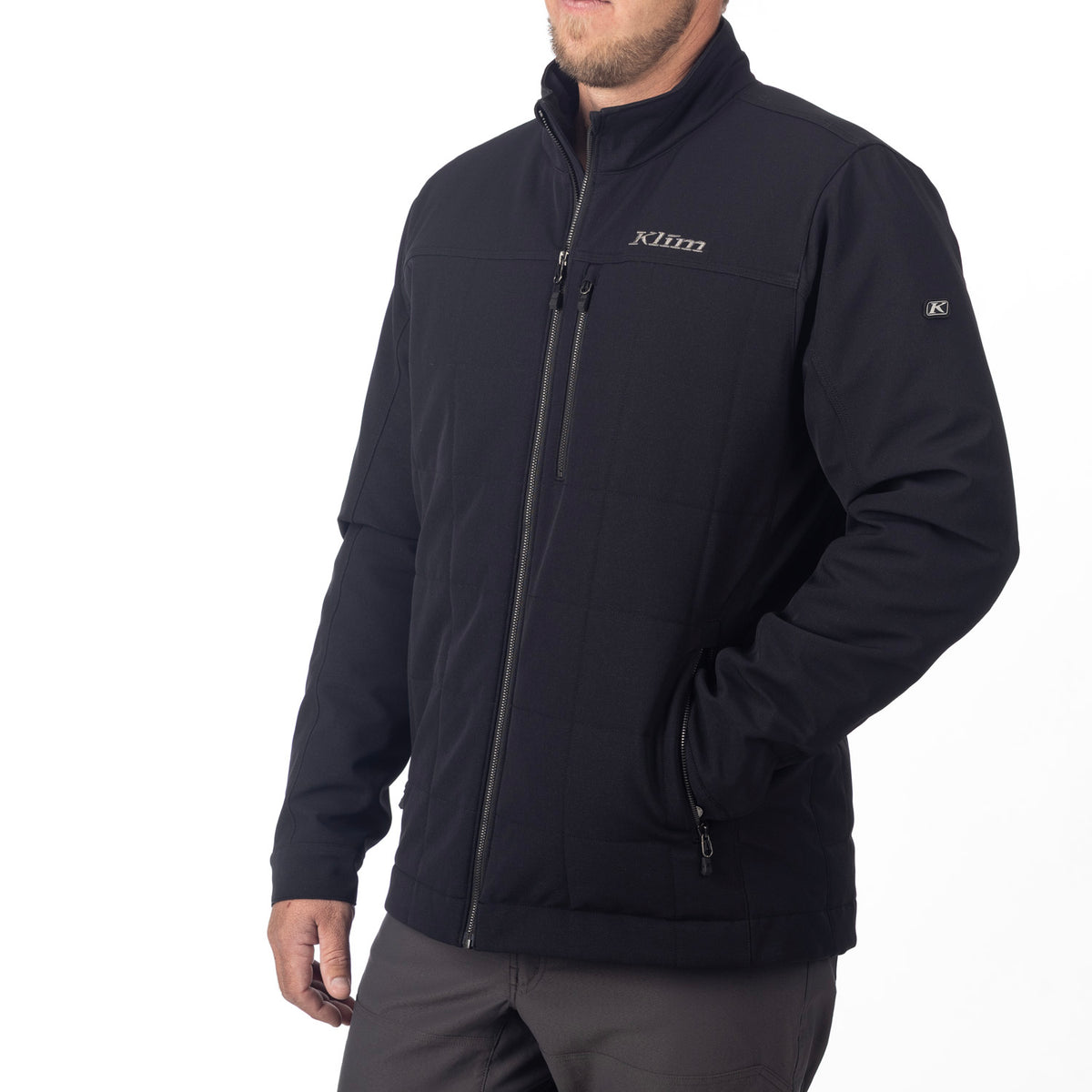 Klim Saddleback Softshell Jacke – Black