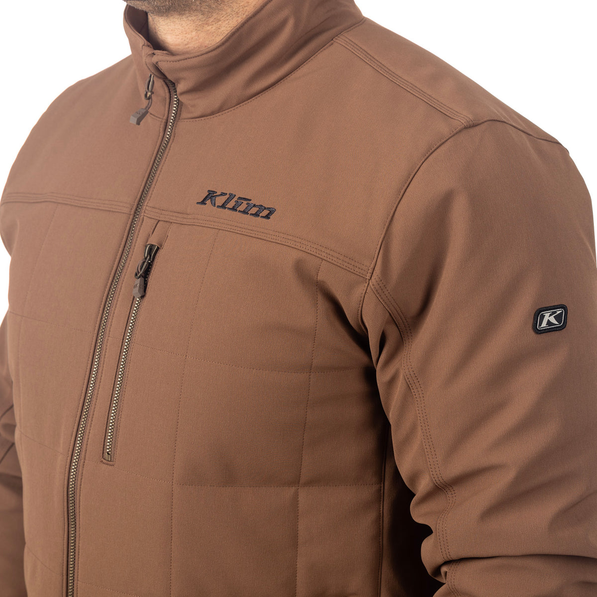 Klim Saddleback Softshell Jacke – Cocoa Brown