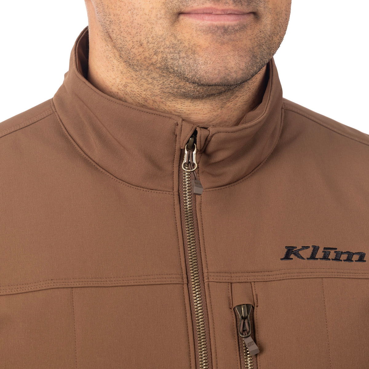 Klim Saddleback Softshell Jacke – Cocoa Brown