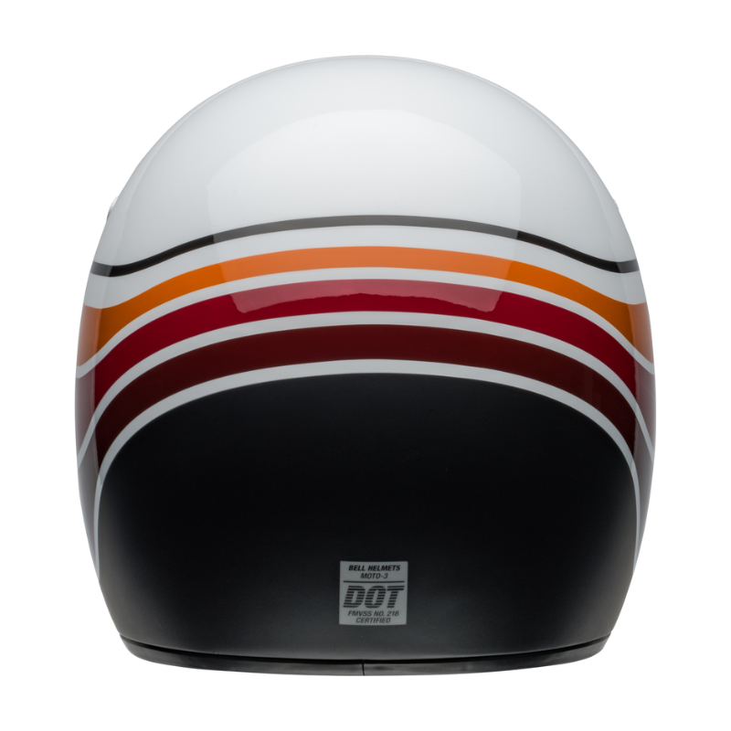 Bell Helm Moto-3 RSD Saddleback Satin/Gloss White/Black XL