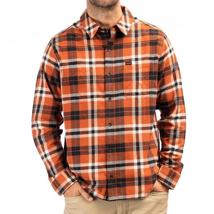 Chemise en flanelle Klim Table Rock Midweight bleu impérial Monument 3XL