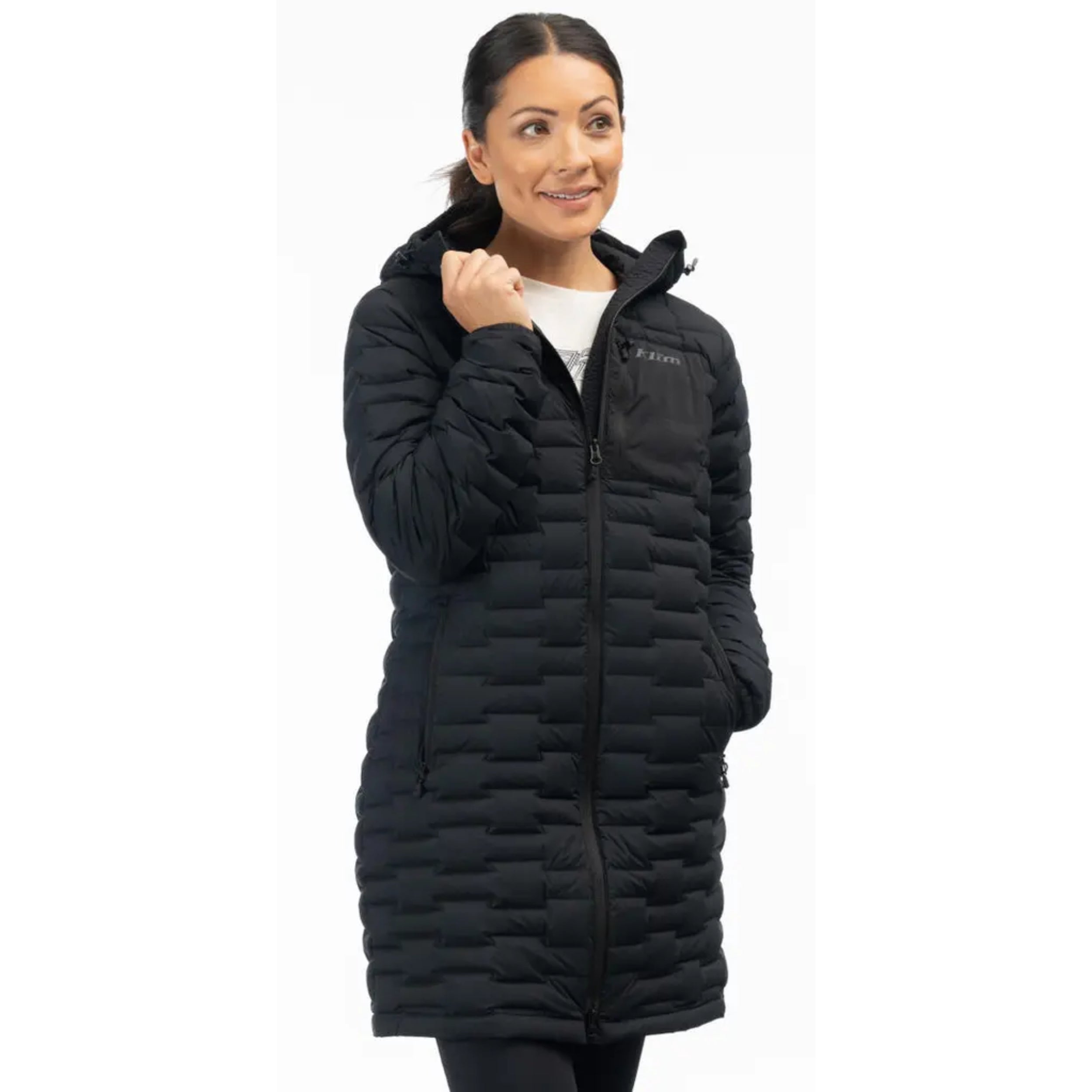 Klim Women's Luna Stretch Down Parka MD Black