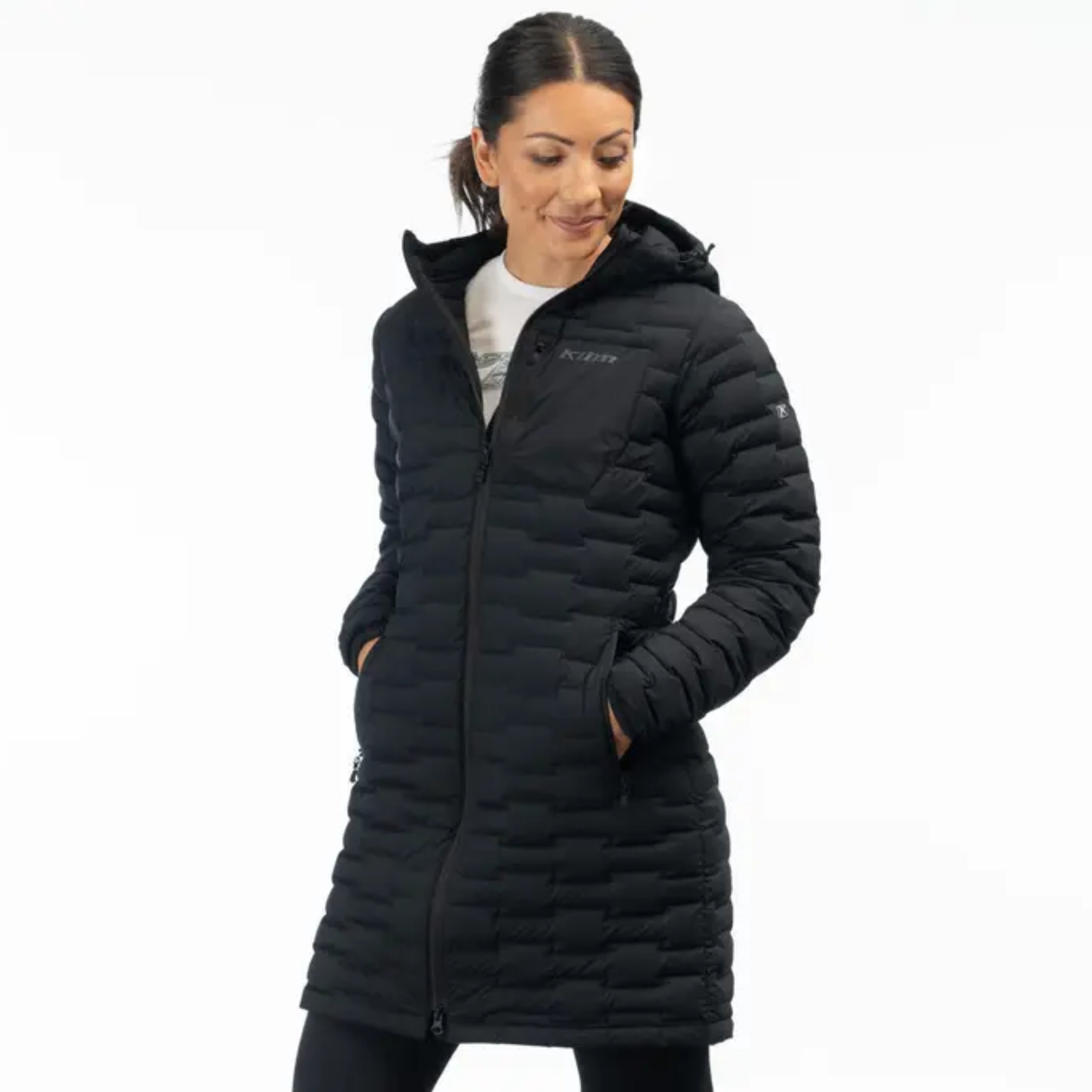 Klim Women's Luna Stretch Down Parka MD Black
