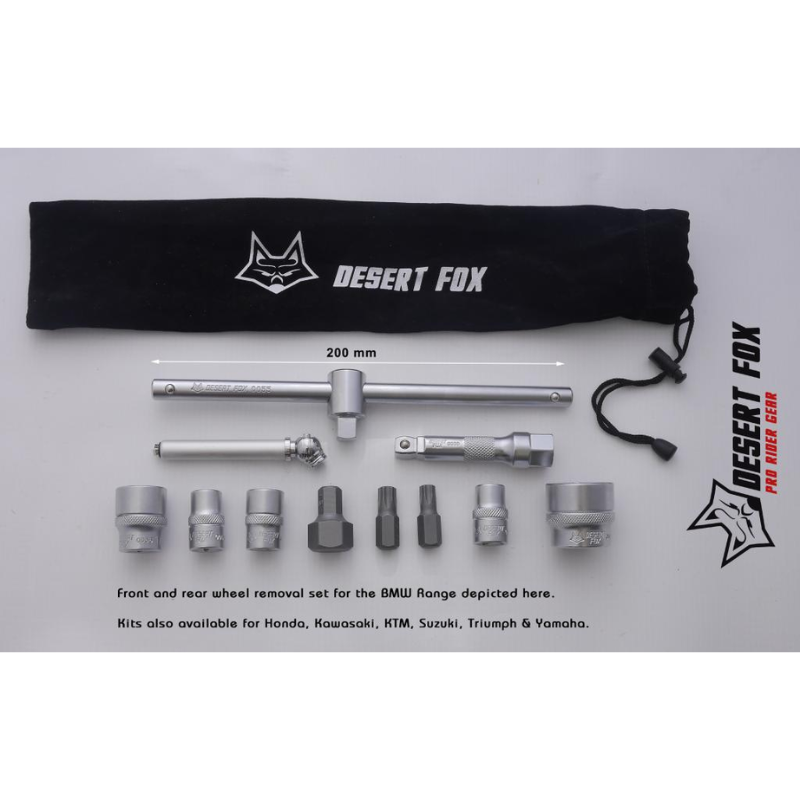 Desert Fox Tyre Lite Tool Kit BMW GS F650 / F800 Aircooled