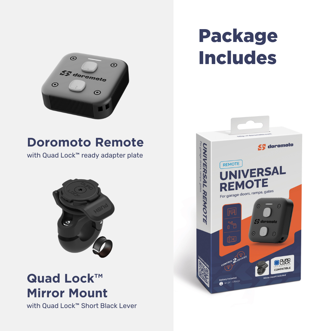 Doromoto Universal Remote – Garagentor-Fernbedienung
